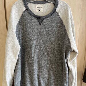 Splendid Mills Long Sleeve Thermal‎ T Shirt Mens 2XL XXL Gray Black Soft Stretch